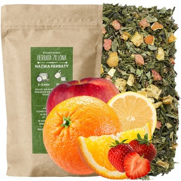 Zielona herbata sencha CZAS NA RELAKS 50G melisa