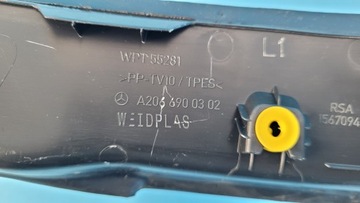 MERCEDES W206 КРЫШКА БАГАЖНИКА ЛЕВАЯ A2066900302