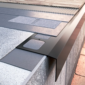 Соединитель для системы Ренопласт К301 ГРАФИТ