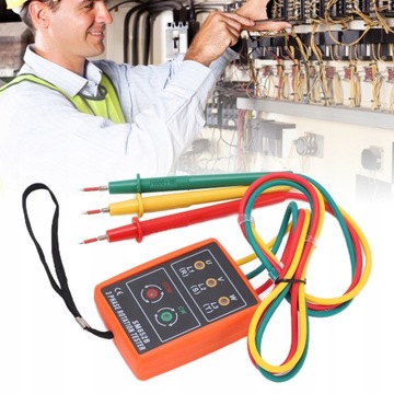 SM852B ИЗМЕРИТЕЛЬ ПОСЛЕДОВАТЕЛЬНОСТИ 3-ФАЗНЫЙ ТЕСТЕР ВРАЩЕНИЯ ПЕРЕМЕННОГО ТОКА