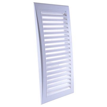 Kratka wentylacyjna 145x310 (11x27) biała TL7