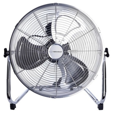 WENTYLATOR PODŁOGOWY PRZENOŚNY STOJĄCY DOMOWY 110W METALOWY 3 POZIOMY