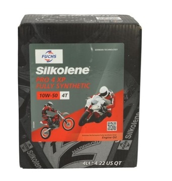 Olej silnikowy 4T SILKOLENE PRO 4 10W50 10W-50 4L