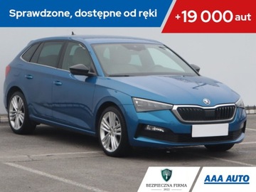 Skoda Scala Hatchback 1.0 TSI 115KM 2019 Skoda Scala 1.0 TSI, Salon Polska, VAT 23%, Skóra