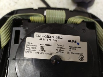 MERCEDES S TŘÍDA W221 PANEL ŘÍZENÍ IDRIVE