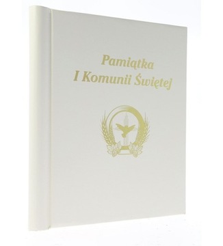 ALBUM DO ZDJĘĆ KOMUNIJNYCH PIERWSZA KOMUNIA ŚW samoprzylepny