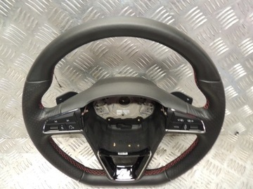 LEON III LIFT FR MULTI DSG РУЛЕВОЕ КОЛЕСО КОЖАНЫЕ НАКЛАДКИ
