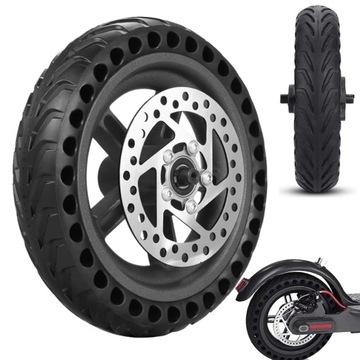 KOŁO TYLNE Z TARCZĄ HAMULCOWĄ DO XIAOMI M365 /1S 8.5'' 110 MM