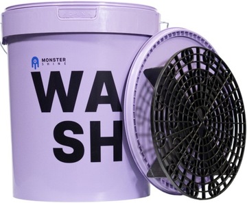 ВЕДРО ДЛЯ МОЙКИ MONSTER SHINE СЕПАРАТОР ДЛЯ МОЙКИ АВТОМОБИЛЕЙ 16Л