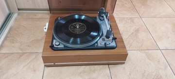 Gramofon w drewnie Dual 1019 Type CK 5 Nowa igła