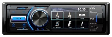 JVC KD-X561DBT Автомагнитола 1DIN Bluetooth MP3 USB DAB+ ЖК-дисплей 3 дюйма
