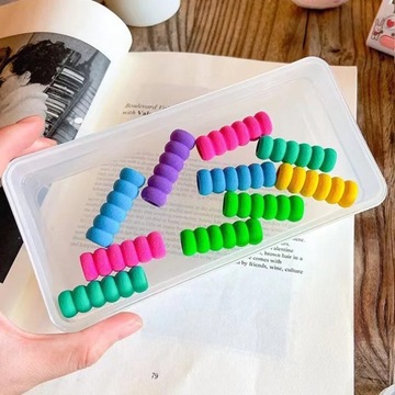 20 шт., цветной карандаш из мягкой пены, детские ортопедические инструменты, карандаш