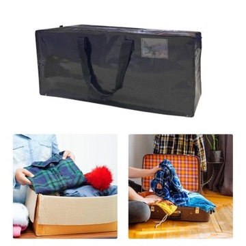 Прочные, большие сумки для переноски Space Saver черного цвета.