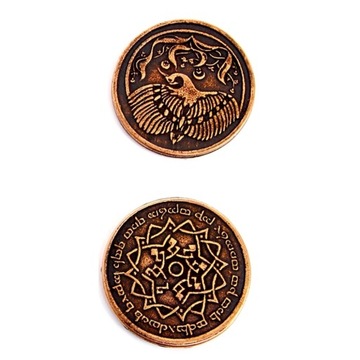 НАБОР ИЗ 3 МОНЕТ ELVIC METAL LARP RPG