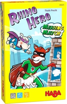 Gra Rhino Hero Missig Match Haba