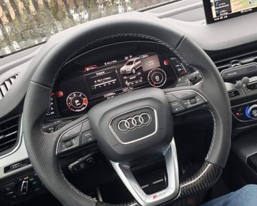 УГЛЕРОДНЫЙ РУЛЕВЫЙ КОЛЕСО AUDI ORI A4B9 Q2 Q5 Q7 SQ5 SQ7