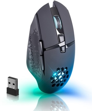 Mysz Bezprzewodowa Gamingowa Myszka dla Graczy LED