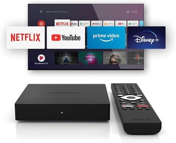 Nokia BOX 8010 4K Медиаплеер Android TV HDMI Chromecast USB