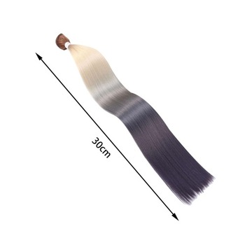 Nieprzetworzone włosy Cosplay proste wiązki włosy splot wiązki włosy fioletowe