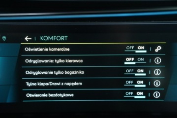 Peugeot 508 II Sedan PHEV Hybrid 225 PHEV 225KM 2022 Peugeot 508 GT LINE blis SKORA nawi FULL LED kame, zdjęcie 37