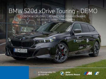 BMW Seria 5 G90-91 Touring 2.0 520d 197KM 2025 BMW Seria 5 20d xDrive Touring 197 KM mHEV - M Sport - Ogrzewanie Kierowni