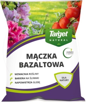 MĄCZKA BAZALTOWA TARGET 8 KG WZMACNIA ROŚLINY EKO