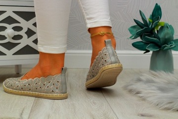 ESPADRYLE BUTY ELEGANCKIE DAMSKIE TENISÓWKI