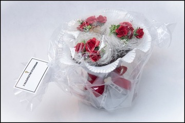 СВАДЕБНЫЙ ПОДАРОЧНЫЙ БУКЕТ ИЗ 3-Х ПОЛОТЕНЦИЙ