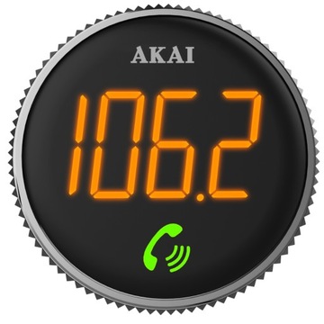 АВТОМОБИЛЬНЫЙ ПЕРЕДАТЧИК BLUETOOTH 5.0 AKAI FMT-95BT QC 3.0 ЗАРЯДКА