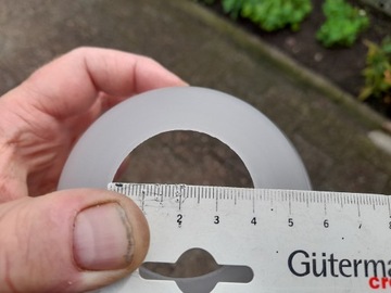 Старый стеклянный абажур