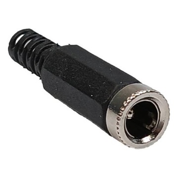 Розетка постоянного тока 2,1/5,5 мм - для кабеля - Jack 5,5x2,1
