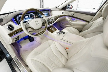 Mercedes Klasa S W222 Limuzyna 500 456KM 2015 Mercedes S 500 4Matic Long. Salon PL. Bezwypadkowy, zdjęcie 17