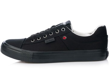 КРОССОВКИ МУЖСКИЕ НИЗКИЕ МУЖСКИЕ LEE COOPER, ЧЕРНЫЕ, размер 42