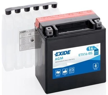 Akumulator Exide AGM 12V 14AH 215A(EN) L+
