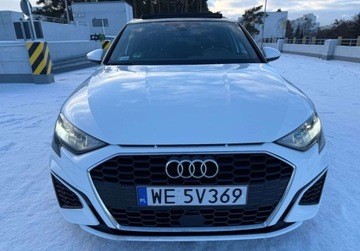 Audi A3 8Y 2022 Audi A3 Sportback salon PL FV VAT 23 S Line panorama 1.5 Hybryda, zdjęcie 9