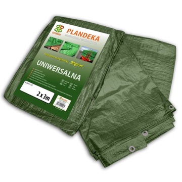 Plandeka wzmacniana 90g. 10 x 15m Bradas