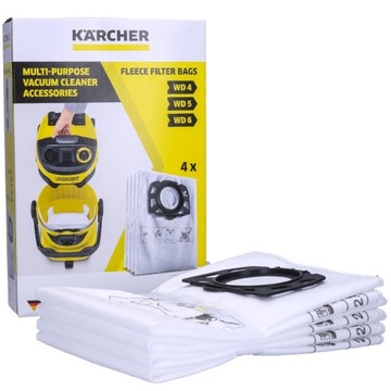 KARCHER WORKI DO ODKURZACZA WD4 WD5 WD6 ORYGINAŁ