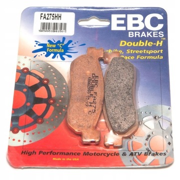 KLOCKI HAMULCOWE EBC YAMAHA YZF-R1 2002-2003 TYŁ