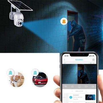 KAMERA SOLARNA OBROTOWA IP DIGISOLAR WIFI FULL HD