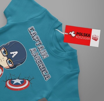 KOSZULKA T-SHIRT CAPTAIN AMERICA MARVEL 3XL JAKOŚĆ