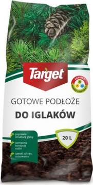 Ziemia TARGET do IGLAKÓW gotowe podłoże do TUI CISÓW ŚWIERKÓW 20L