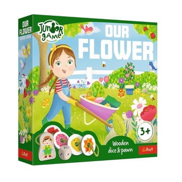 GRA PLANSZOWA OUR FLOWER PIERWSZA GRA MALUCHA TREFL