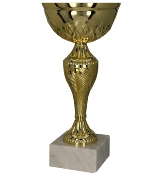 Puchar metalowy złoty 18.5cm