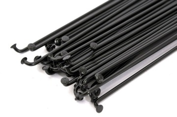 SZPRYCHA : Szprychy stalowe czarne 288mm kpl. 36szt (inne długości też)