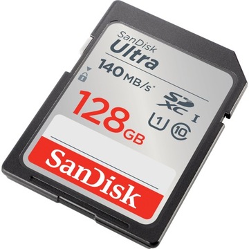 Карта памяти SANDISK Ultra 128 ГБ SDXC