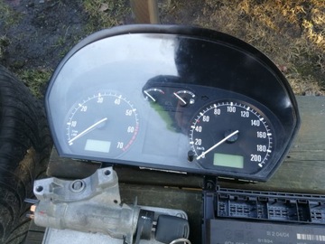 Skoda Fabia I 1.2 ключ зажигания компьютерный комплект Imo