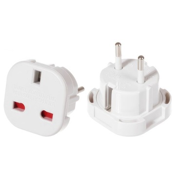 ADAPTER PODRÓŻNY PRZEJŚCIÓWKA WTYCZKA UK EU PL