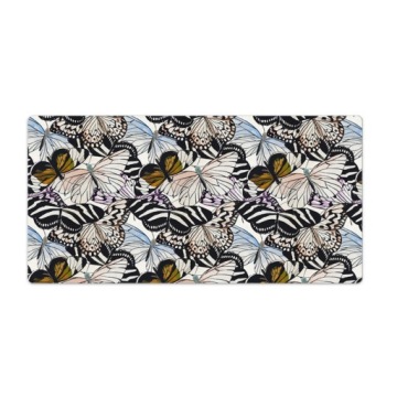 Ozdobna mata na biurko Akwarelowe Motyle 90x45 cm