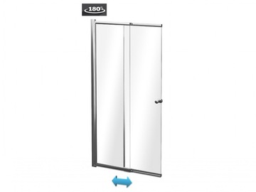 Parawan nawannowy dwuczęściowy Besco 100 x 150