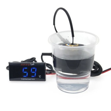 KOSO ДИСПЛЕЙ ТЕМПЕРАТУРЫ ДВИГАТЕЛЯ ЧЕТЫРЕХМОТОРНЫЙ ТЕРМОМЕТР + АДАПТЕР ДАТЧИКА